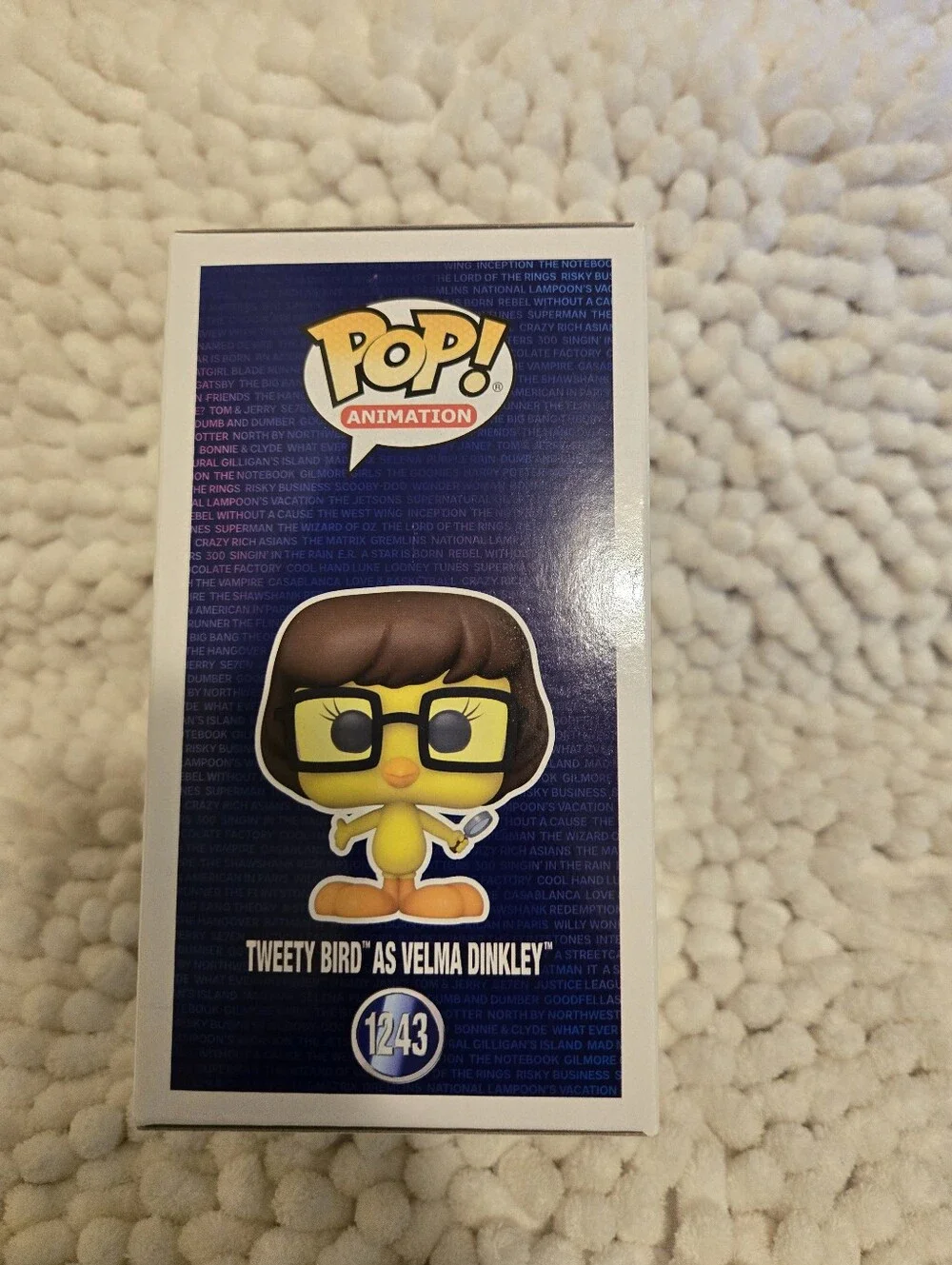 Funko POP! Tweety Bird as Velma Dinkley Vinyl Figure - Yellow, Brown, Black